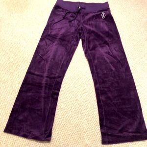 Juicy couture small purple sweat pants